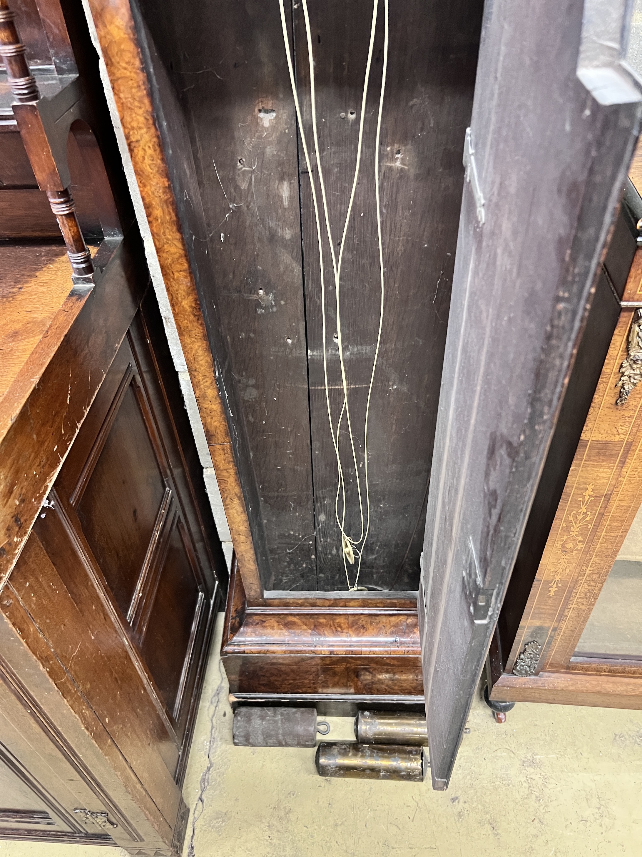 Thomas Fenton of London. A George III walnut cased 8 day longcase clock, height 234cm